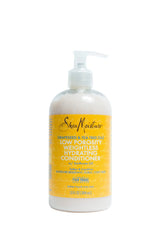 Shea Moisture Grapeseed & Tea Tree Oils Weightless Hydrating Conditioner – balsam pentru păr cu porozitate scăzută, 384 ml