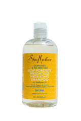 Shea Moisture Grapeseed & Tea Tree Oils Weightless Hydrating Shampoo – sampon pentru păr cu porozitate scăzută, 384 ml
