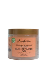 Shea Moisture Gel pentru definirea buclelor cu extracte de cocos, hibiscus si seminte de in 426 g