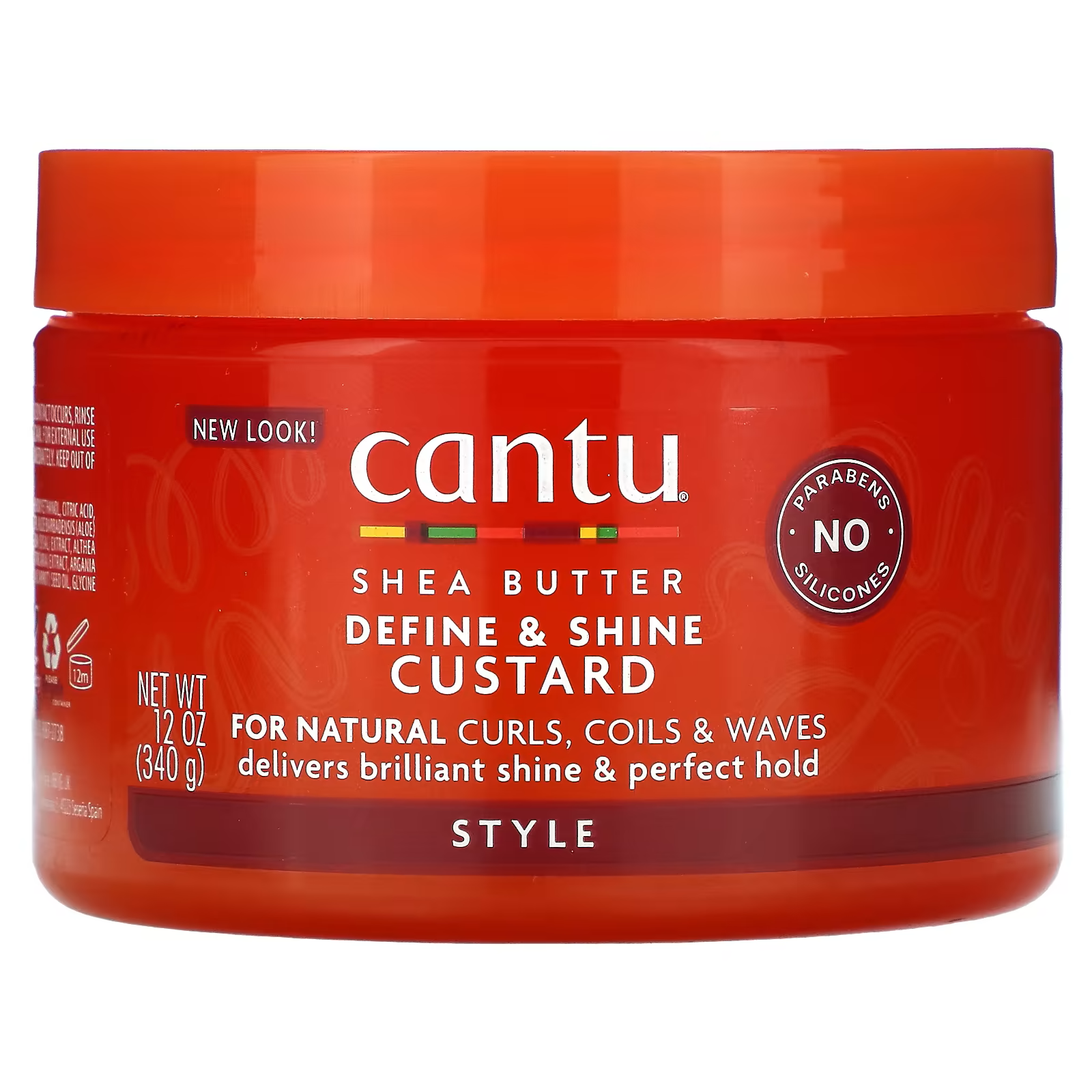 Cantu Natural Define & Shine Custard 340g