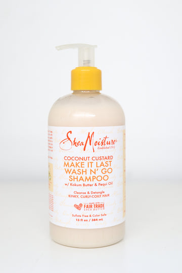 Shea Moisture Coconut Custard Wash N' Go Shampoo 384 ml