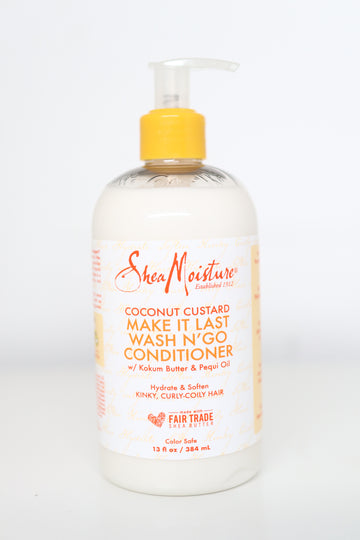 Shea Moisture Coconut Custard Wash N' Go Conditione 384 ml