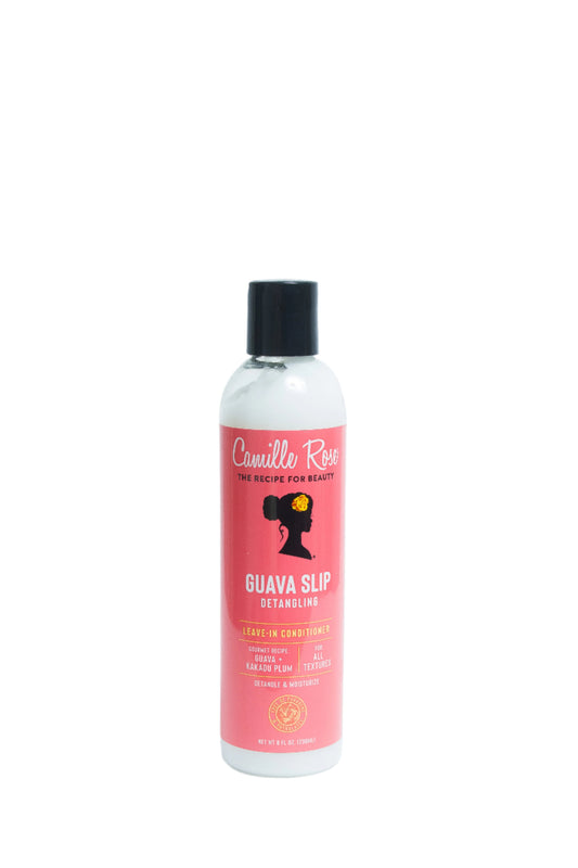 Camille Rose Guava Slip Detangling Leave-In Conditioner, balsam fara clatire pentru pieptanarea parului cret 236 ml