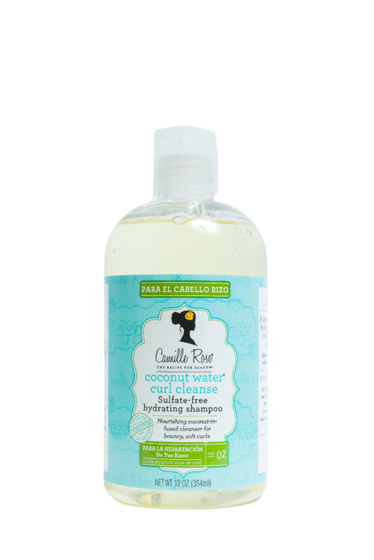 Camille Rose Coconut Water Curl Cleanse, sampon hidratant fara sulfati 354 ml