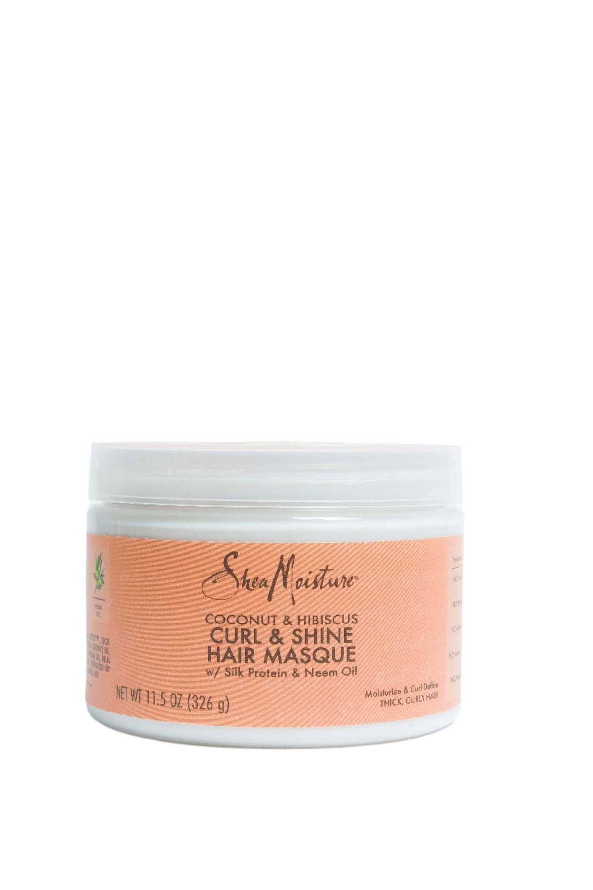 Shea Moisture Curl&Shine Masca cu extract de cocos si hibiscus 326g