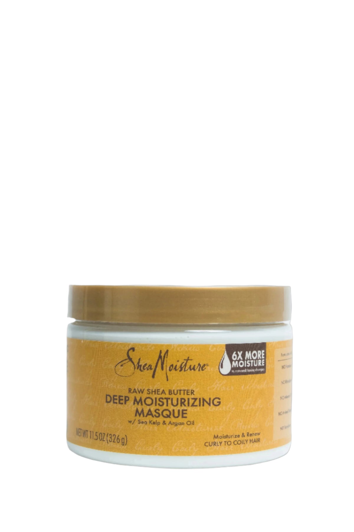 Shea Moisture Raw Shea Butter Masca tratament pentru hidratare intensa 355g