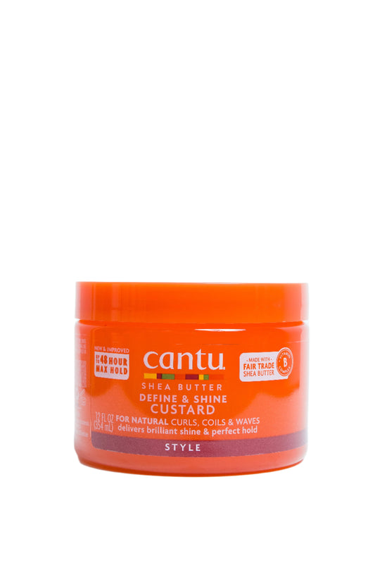 Cantu Define&Shine Custard, custard definire si stralucire pentru parul cret 340 g