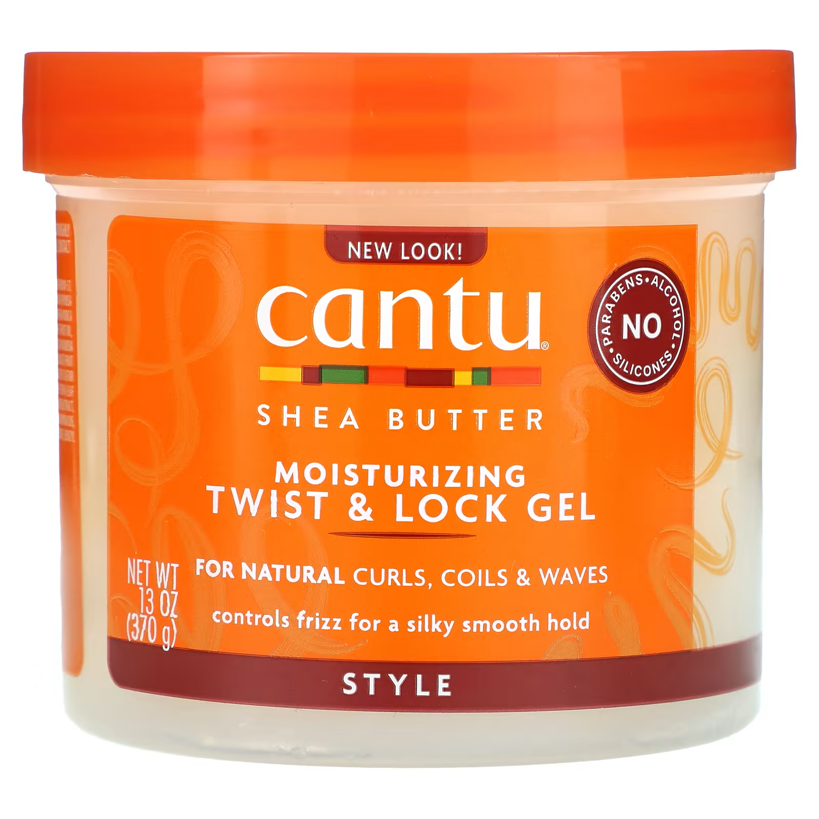 Cantu Natural Moist Twists & Lock Gel 370g