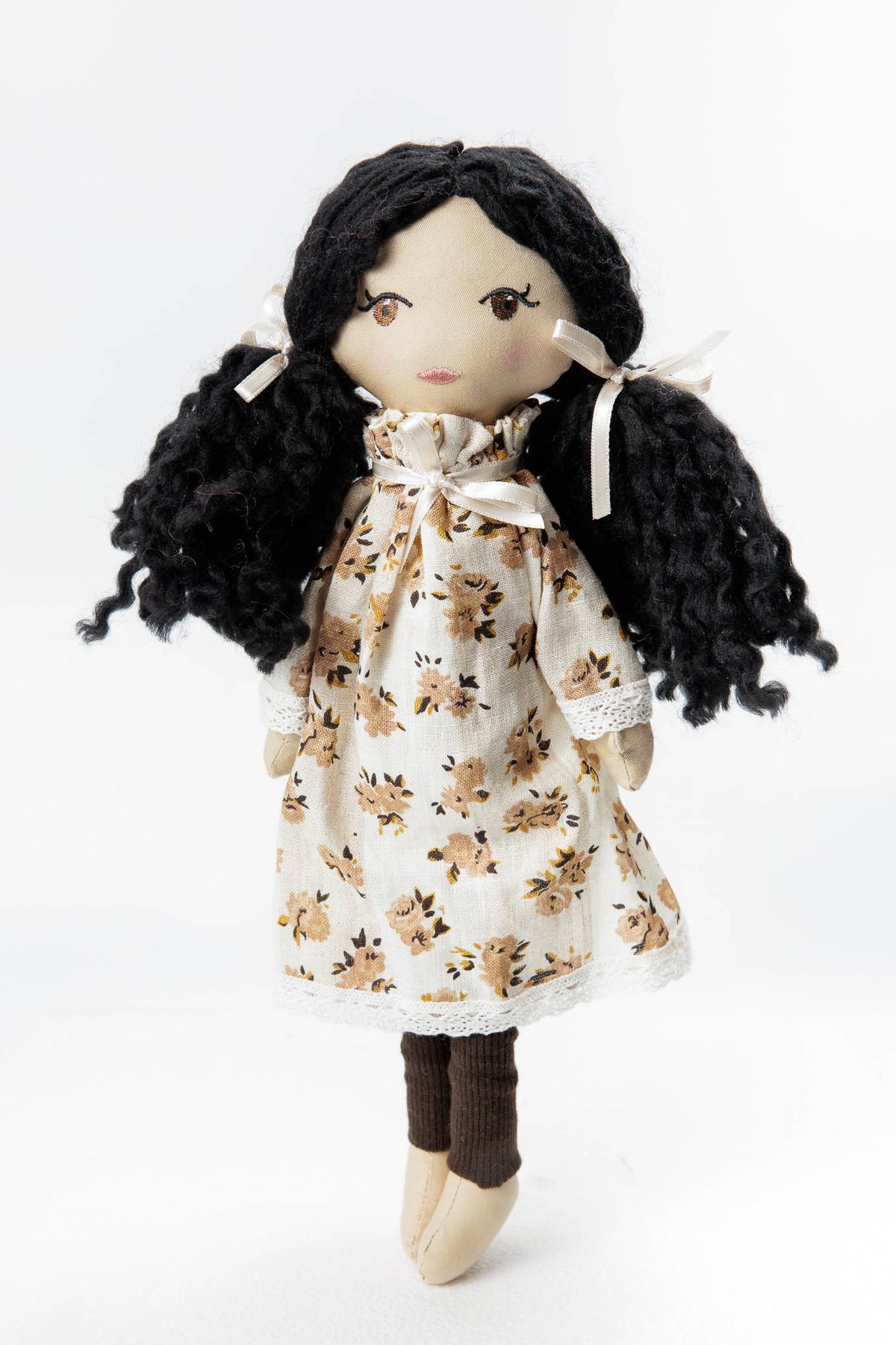 "Kiki" - Păpușă decorativă handmade 40 cm