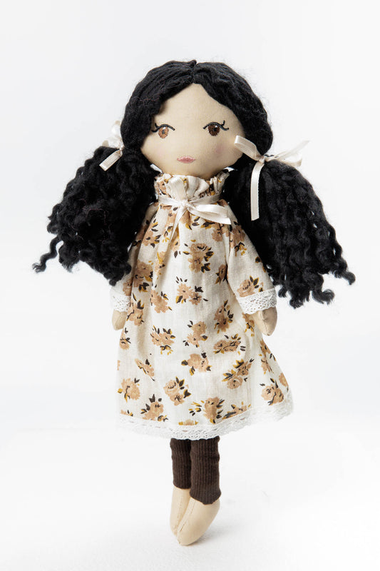 "Kiki" - Păpușă decorativă handmade 40 cm