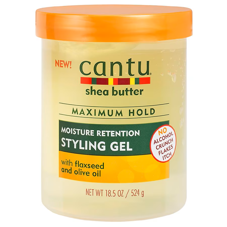 Cantu Natural Styling Gel Flaxseed & Olive Oil 524g