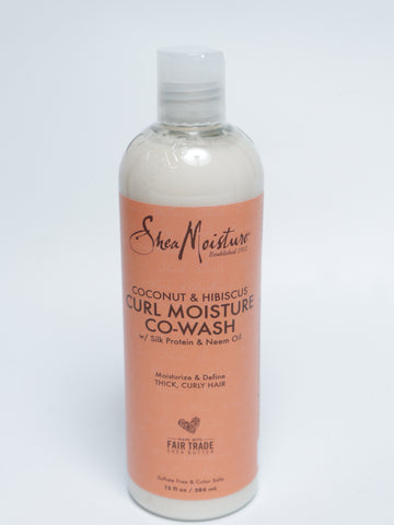 Shea Moisture Cocos & Hibiscus - cowash hidratant pentru spălare 384 ml